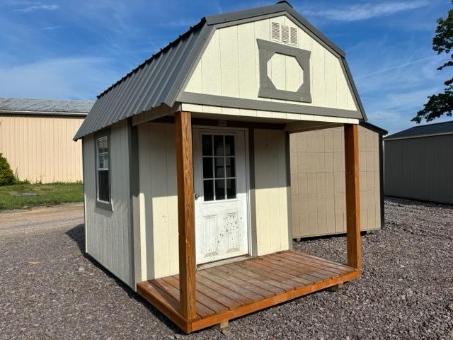 8×12 Lofted Playhouse Cabin – Navajo